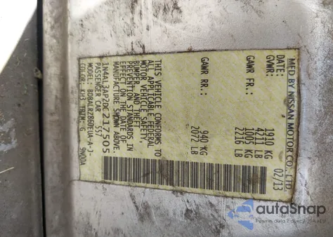 2017 Nissan Altima 2.5 Sv из США, поврежденный, VIN 1N4AL3AP5HC188099